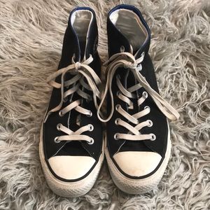 Unisex Black High Tops Converse
